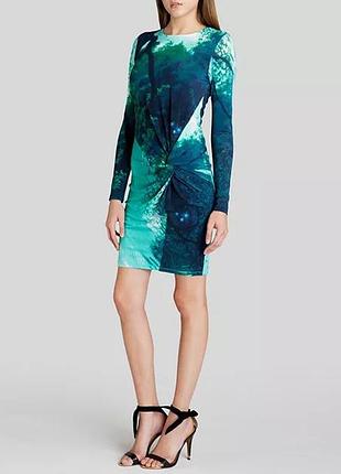 Вискозное мини платье ted baker