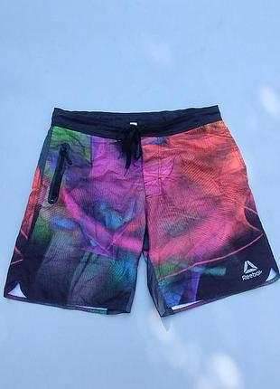 Спортивно пляжні чоловічі шорти reebok, l.