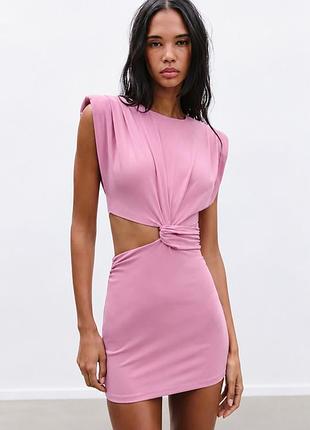 Сукня zara рожева с