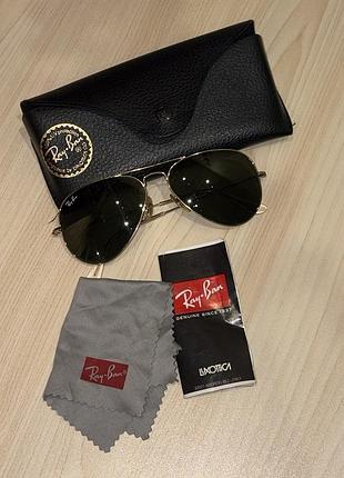 Солнцезащитные очки ray ban aviator унисекс