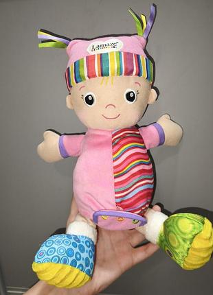 Развивающая мягкая кукла эмоли lamaze my friend emily оригинал