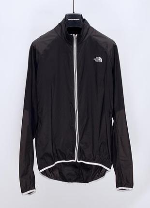 Чоловіча літня легенька нейлонова куртка вітровка the north face яка складається в кишеню сумочку