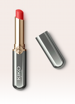 Стойкая кремовая губная помада kiko milano unlimited stylo - 16 poppy red (000295-16)