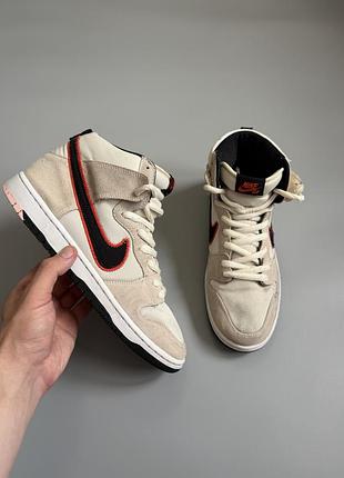 Кеды nike sb dunk high pro premium 44(28см) stefan janovski