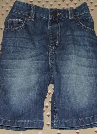 Шорти джинсові хлопчикові бермуди 2 - 3 роки
