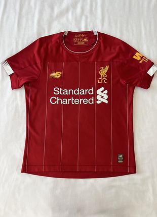 Футболка футбольна liverpool new balance 11-12 років 146-152 см ліверпуль оригінал