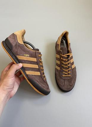 Adidas cord brown 44(28cm) rom hamburg london city series