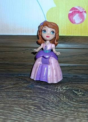 Коллекционная мини-фигурка принцесса софия прекрасна / isney sofia the first mattel