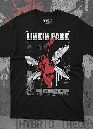 Футболка для подростка мальчика с принтом linkin park hybrid theory cla140140ic размер s/m/l (рост от 164 до 182 ) anime11059