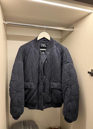 Куртка zara колір виварений