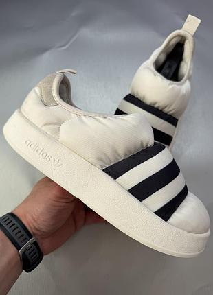 Кроссоаки adidas puffylette beige