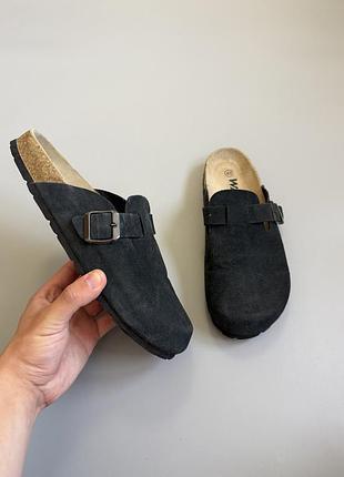 Сабо walk suede 43(27.5см) birkenstock arizon boston