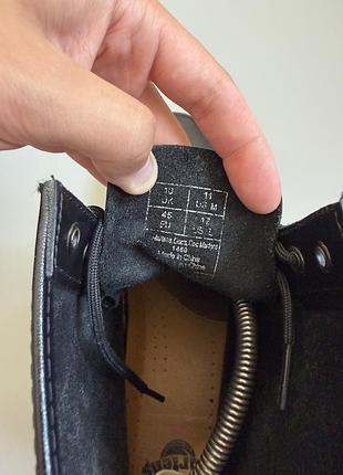 Ботинки dr martens 1460 black 45(29cm) 10