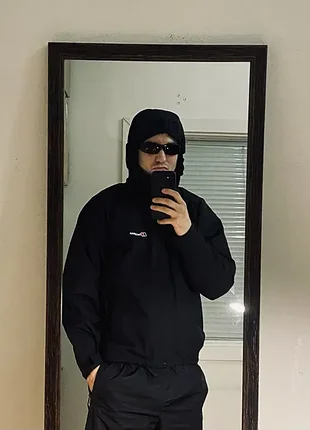 (xl,s,m) berghaus черная весенняя курточка на мембране куртка мембрані