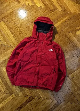 (s) the north face красная курточка на мембране весенняя осенняя ветровка tnf gore tex червона куртка вітровка на мембрані весняна осіння тнф