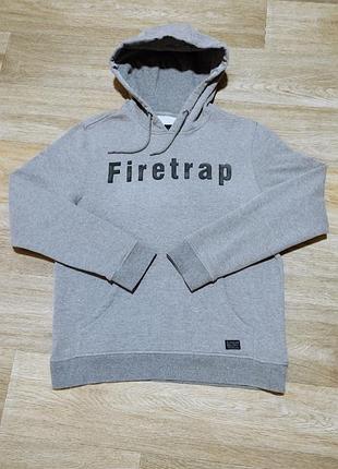 Чоловіче сіре худі firetrap, розмір м.