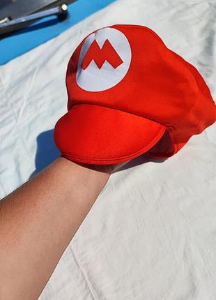 Шапка mario