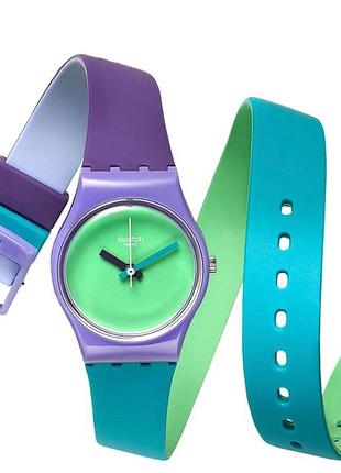 Стильний швейцарський годинник swatch standards lady