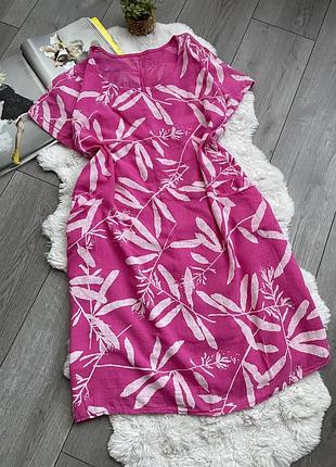 Лляна сукня