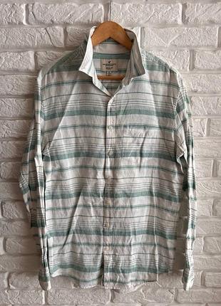 Чоловіча сорочка american eagle linen lien льон