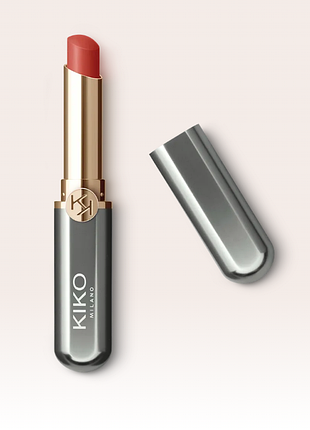 Стойкая кремовая губная помада kiko milano unlimited stylo - 19 brick red (000295-19)