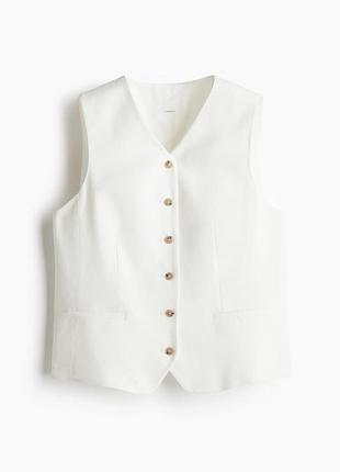 Жилетка лляна h&m  жіноча хс