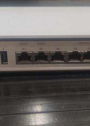 Офисный роутер zyxel zywall usg 100 - 2x wan + 2x usb (3g/4g), hardware vpn