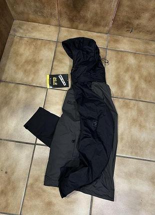 Мембранная куртка jack wolfskin texapore оригинал женская водостойкая новая треккинговая туристическая размер м на утяжках в горы