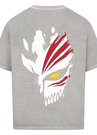 Футболка сіра loys bleach x mask