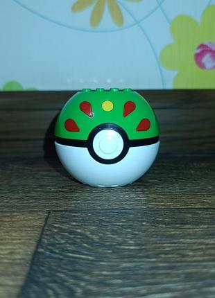 Игрушка-конструктор покебол mega construx pokemon нст бол