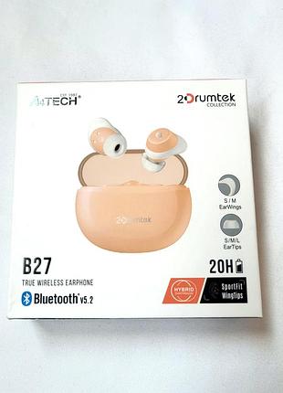Навушники a4tech 2drumtek b27 baby pink