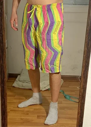 (l-xl) шорты lacoste шорти nylon vintage вінтажні винтажные