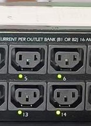 Управляемый блок распределения питания apc ap7922 switched pdu 2u 32a