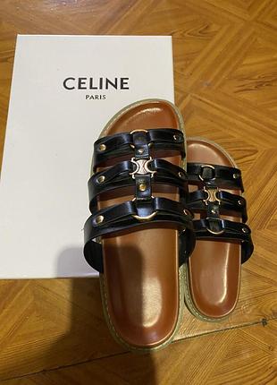 Сандалі , шльопанці в стилі відомого бренду celine