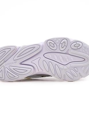 Adidas ozweego beige white 3