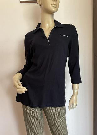 Трикотажна футболка- поло/ l/ brend gerry weber