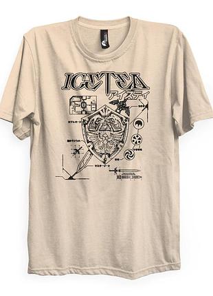 Футболка бежевая loys [limited] hyrulia