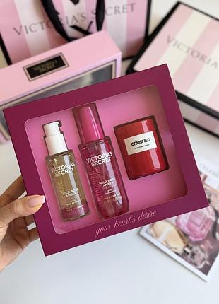 Подарунковий набір while rose amber victoria’s secret