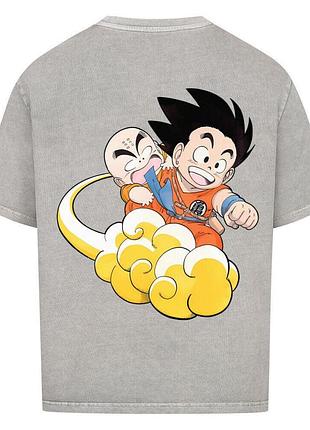 Футболка серая loys dragon ball