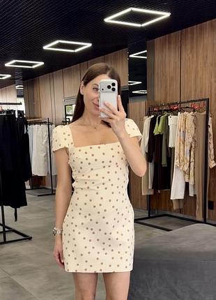 Сукня zara new collection у горох
