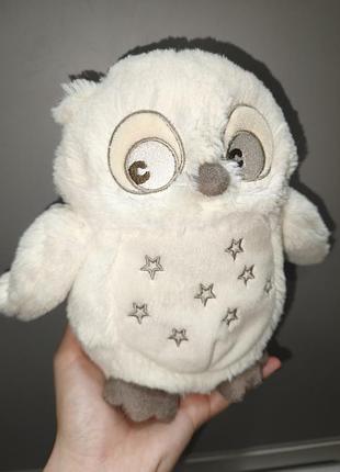 Музична м'яка іграшка нічник сова linzy toys soft dreams сова з мелодією