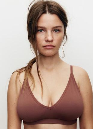 H&m-xl-безшовний бюстгальтер-топ