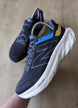 Крутые мужские беговые кроссовки  new balance, оригинал, р.42,5