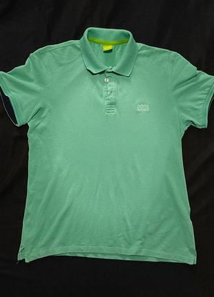 Hugo boss polo original м’ятне поло