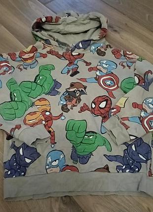 Худи h&amp;m marvel, 8–9 лет