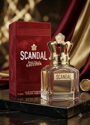 Jean paul gaultier scandal pour homme туалетна вода чоловіча, 50 мл