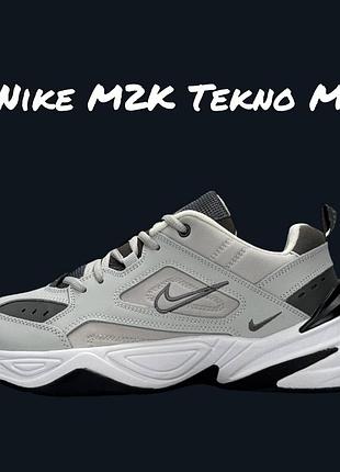 Nike m2k tekno m pale grey white