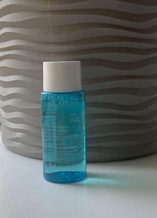 Двохфазний лосьйон для зняття макіяжу з очей clarins gentle eye make-up remover 30 ml
