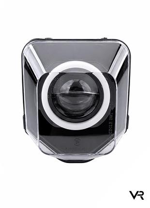 Led фара angel eyes rgb з app-керуванням для husqvarna 125–701 | передня світлодіодна фара для ендуро та мотокросу