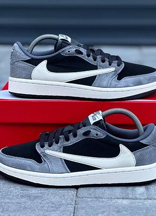 Nike air jordan retro 1 low x flagment x trawis scott